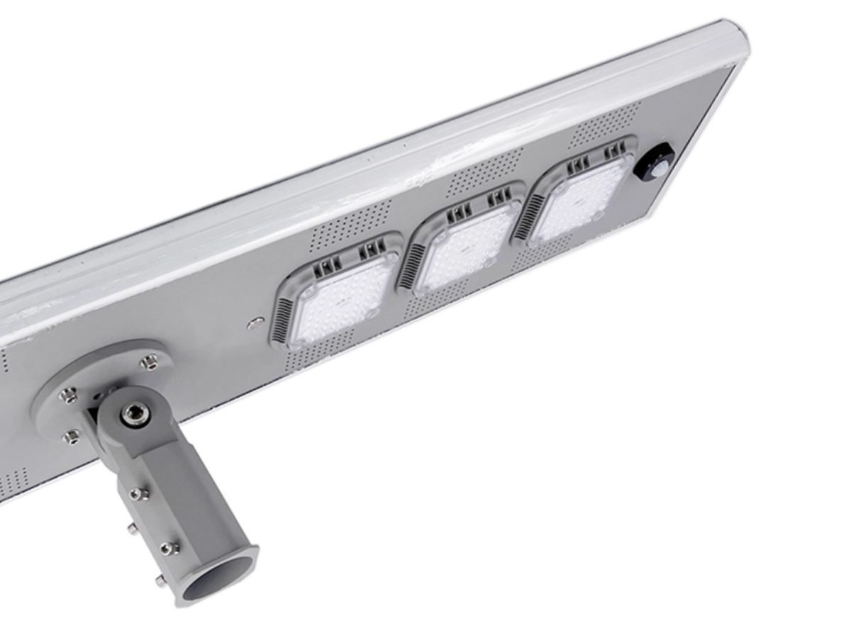 Solar parking lot lighting