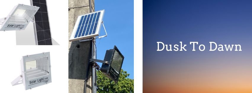 solar flood light outdoor wall mounted