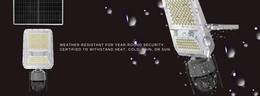 solar outdoor lights camera