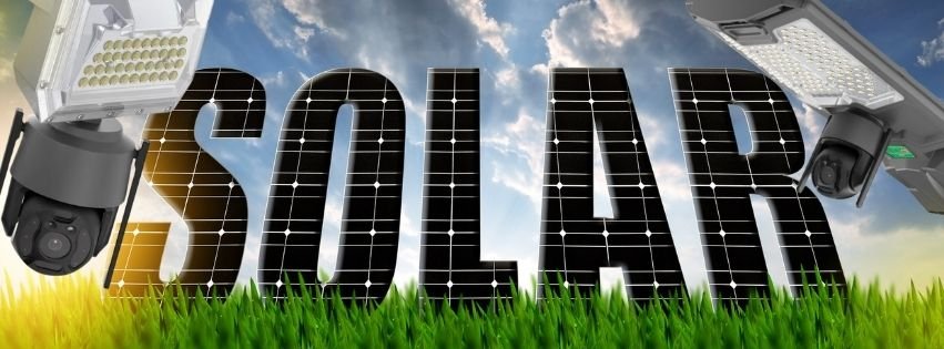 Solar system security lights