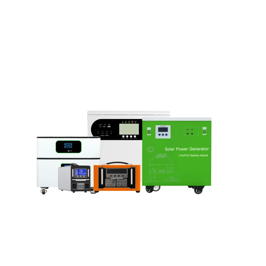 power generator power station solar system all in one type